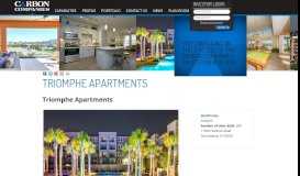 
							         Triomphe Apartments | The Carbon Companies - Property ...								  
							    