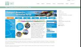 
							         TRIP - Transport Research and Innovation Portal - TRT Trasporti e ...								  
							    