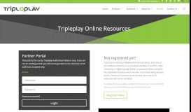 
							         Tripleplay Online Resource Portals								  
							    