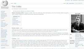 
							         Tris Coffin - Wikipedia								  
							    