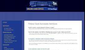 
							         Triton Card Accounts Services - JSA Technologies								  
							    