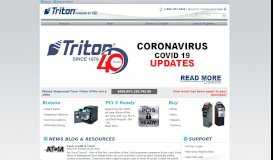 
							         Triton Systems | ATM manufacturer								  
							    