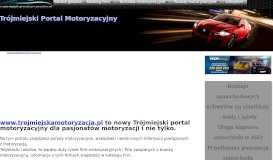 
							         Trójmiejski portal motoryzacyjny: Trójmiejska motoryzacja								  
							    