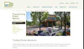 
							         Trolley Portal Gardens | University City District								  
							    