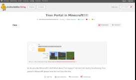 
							         Tron Portal in Minecraft!!!!: 8 Steps								  
							    