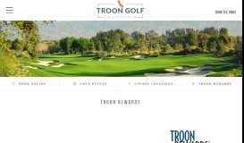 
							         Troon Rewards - Troon Golf California								  
							    