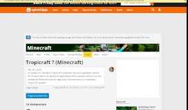 
							         Tropicraft : Minecraft - Spieletipps								  
							    