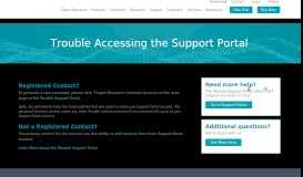 
							         Trouble Accessing the Support Portal | Tenable®								  
							    