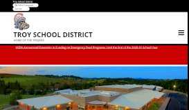 
							         Troy School District								  
							    