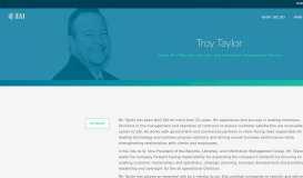 
							         Troy Taylor | Zimmerman Associates, Inc.								  
							    