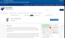 
							         Troy W Zabel MD - Find a Doctor | Swedish Medical Center								  
							    