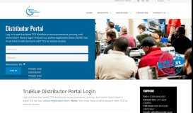 
							         TruBlue Distributor Portal Login | Total Control Systems (TCS) - Piston ...								  
							    