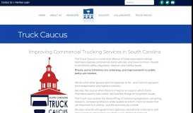 
							         Truck Caucus - South Carolina Trucking Association								  
							    
