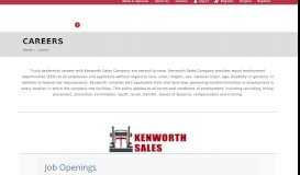 
							         Truck Dealership Careers - Kenworth Sales Company - Commercial ...								  
							    