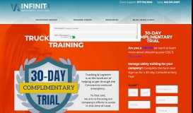 
							         Truck Driver Safety Training | Infinit-I Workforce								  
							    