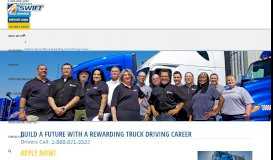 
							         Truck Driving Career - Trucking Careers - Swift Transportation								  
							    