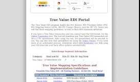 
							         True Value EDI Portal - Jobisez LLC								  
							    