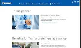 
							         Truma partner: more products, more guarantee								  
							    