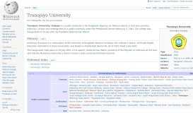
							         Trunojoyo University - Wikipedia								  
							    