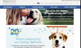 
							         Trupanion | Medical Insurance for Pets								  
							    