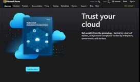 
							         Trusted Cloud | Microsoft Azure								  
							    
