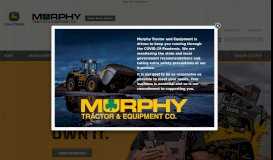 
							         Trusted Construction Equipment Dealer - Murphy Tractor » Murphy ...								  
							    