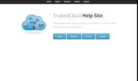 
							         TrustedCloud Help Site								  
							    