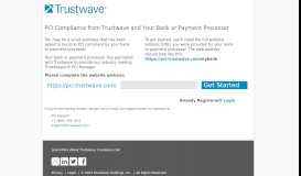 
							         Trustwave PCI Program								  
							    