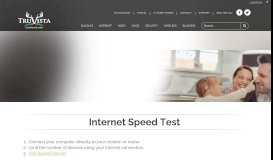 
							         TruVista Internet Speed Test | Chester, Fairfield, Franklin, & Kershaw								  
							    
