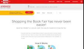 
							         Try Our Cash-free Payment Option - Scholastic Book Fairs								  
							    