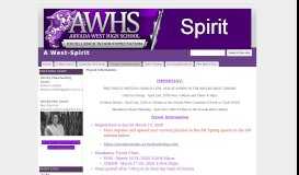
							         Tryout Information - A West-Spirit - Google Sites								  
							    