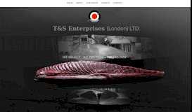 
							         T&S Enterprises London Ltd - suppliers of fresh high quality fish								  
							    