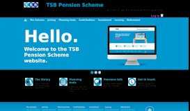 
							         TSB Pension Site								  
							    