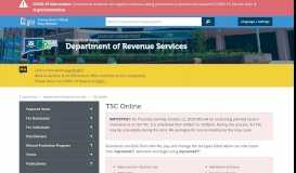 
							         TSC Online - CT.gov								  
							    