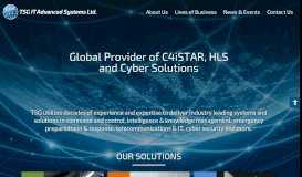 
							         TSG IT Advanced Systems Ltd. - Global provider of C4iSTAR, HLS and ...								  
							    