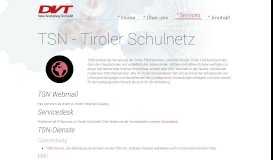 
							         TSN - Tiroler Schulnetz | DVT - Daten-Verarbeitung-Tirol GmbH								  
							    