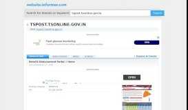 
							         tspost.tsonline.gov.in at WI. Benefit Disbursement Portal :: Home								  
							    