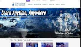 
							         TSU Online - Tennessee State University								  
							    