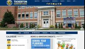 
							         Tuckerton Elementary School: Home								  
							    