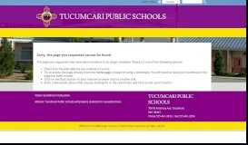 
							         Tucumcari Elementary School - Tucumcari Public Schools								  
							    