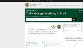 
							         Tudor Grange Academy Solihull								  
							    