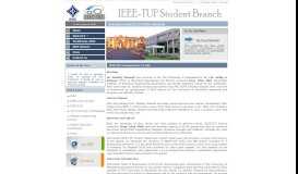 
							         TUF-IEEE( Student Branch)								  
							    
