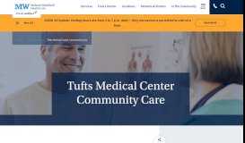 
							         Tufts Medical Center Community Care | MelroseWakefield Healthcare								  
							    
