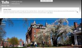 
							         Tufts University · Tufts Admissions								  
							    