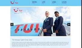 
							         TUI Airways |Cabin Crew Jobs | TUI GROUP								  
							    