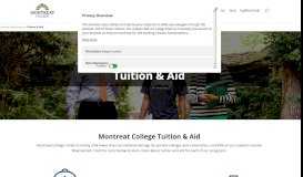 
							         Tuition & Aid - Montreat College								  
							    