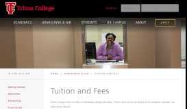 
							         Tuition and Fees | Triton College								  
							    