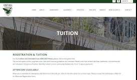 
							         Tuition | East Hill Christian School								  
							    