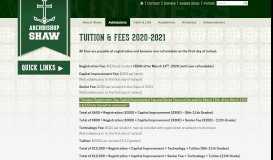 
							         Tuition & Fees 2019-2020 - Archbishop Shaw High School								  
							    