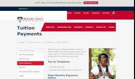 
							         Tuition Payments - Rogers State University								  
							    